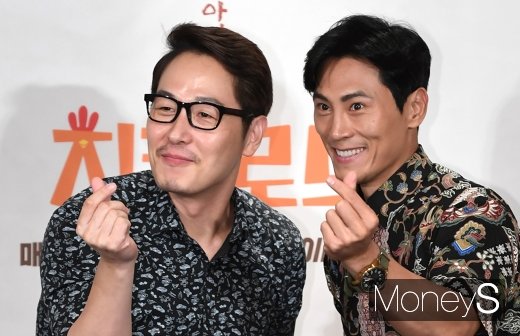 [머니S포토] 김풍·김재우 '치킨로드 사랑해주세요'