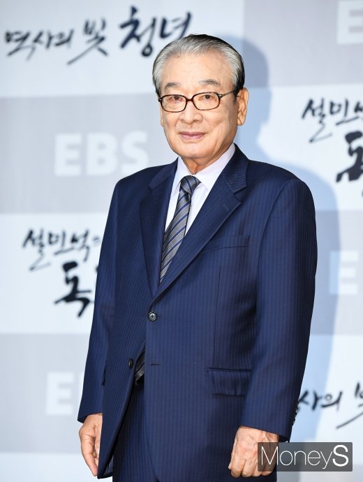 [머니S포토] 이순재, 온화한 카리스마