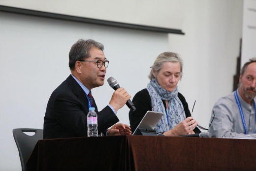 이재정 교육감, OECD 2030 워킹그룹 회의 주제 강연. / 사진제공=경기도교육청