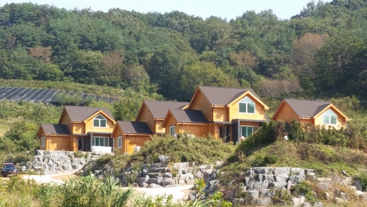 충남 금산군 아토피 자연치유마을 내 성남시민 전용 숙소 전경. / 사진제공=성남시