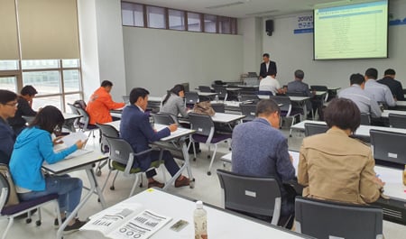 중소기업 연구조직 활성화 간담회 모습 /사진제공=전남TP