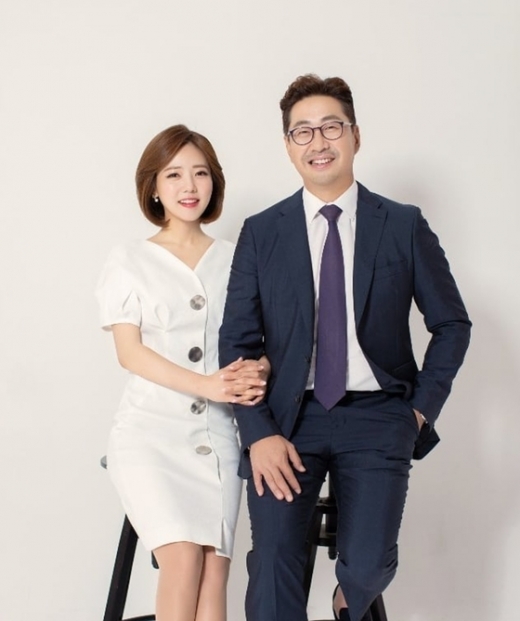 김선영 YTN 아나운서(왼쪽)와 백성문 변호사. /사진=백성문 인스타그램 캡처   