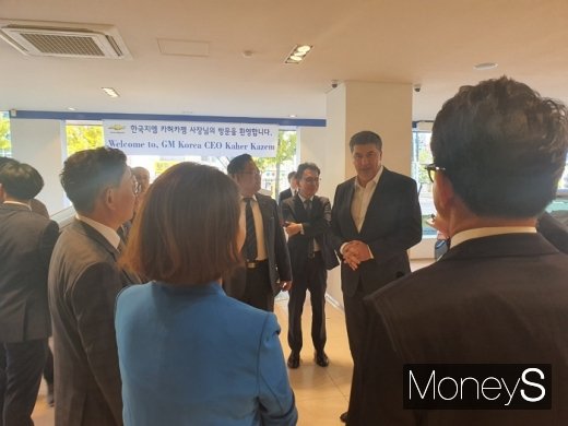 카허 카젬 한국지엠 사장. /사진=이지완 기자