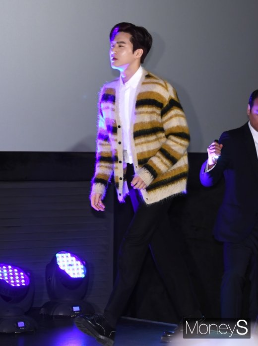 [머니S포토] 엑소 수호 '오늘은 배우 김준면으로'