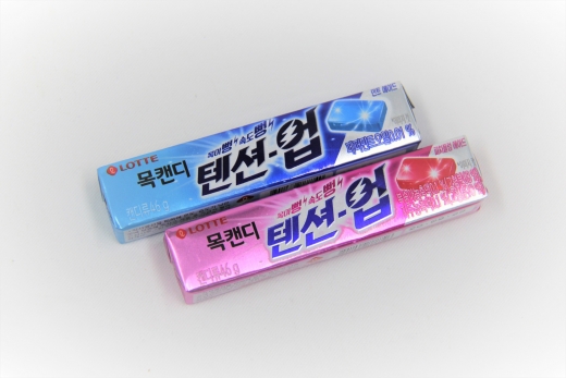 목캔디 텐션업 2종 /사진=롯데제과