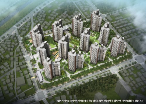 ▲ HDC현대산업개발, ‘전주 태평 아이파크’ 조감도