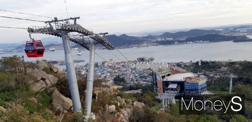  목포해상케이블카 전경 /사진=홍기철기자