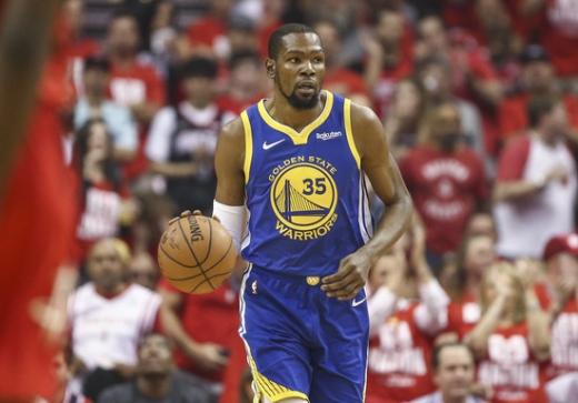 케빈 듀란트(사진)의 부상과 골든스테이트 워리어스의 파이널 준우승을 시작으로 NBA 리그에는 많은 변화가 뒤따랐다. /사진=로이터