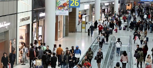 인천공항 면세점 전경. / 사진=뉴시스 DB.