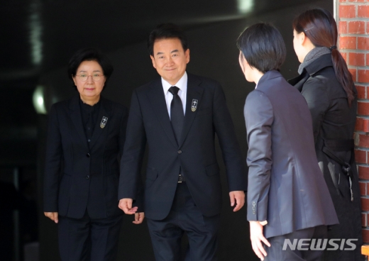 정동영 민주평화당 대표 빈소 조문 모습. /사진=뉴시스   