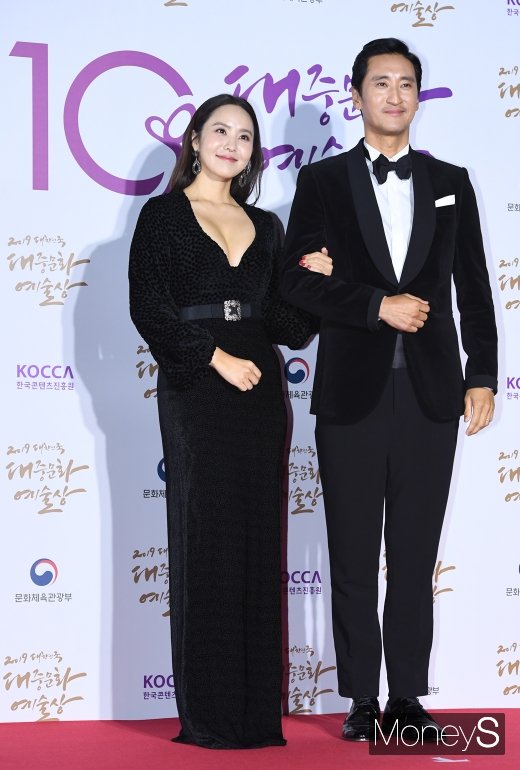 [머니S포토] 박지윤·신현준 '2019 대중문화예술상 사회맡았어요'