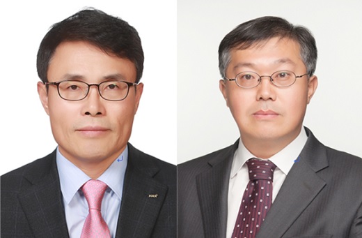 임재준(왼쪽)·조효제 한국거래소 신임 상임이사. / 사진=한국거래소.