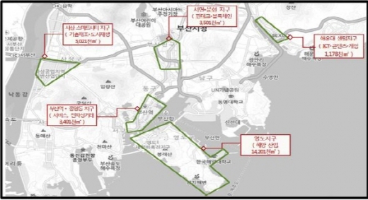 창업촉진지구 대상지./사진제공=부산시