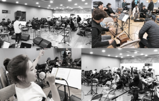 송가인 단독콘서트 리허설 현장 공개. /사진=포켓돌스튜디오 제공