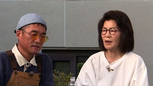 김건모 이선미여사. /사진=SBS 제공