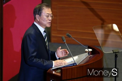 문재인 대통령. /사진=국회사진취재단  
