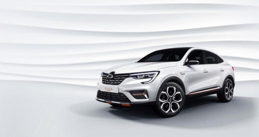 2019 서울모터쇼에서 공개된 XM3 INSPIRE 쇼카. /사진=르노삼성자동차