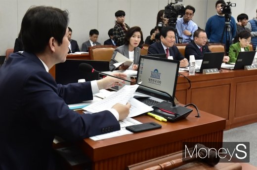 [머니S포토] 북 미사일 도발 관련 의사진행발언하는 나경원