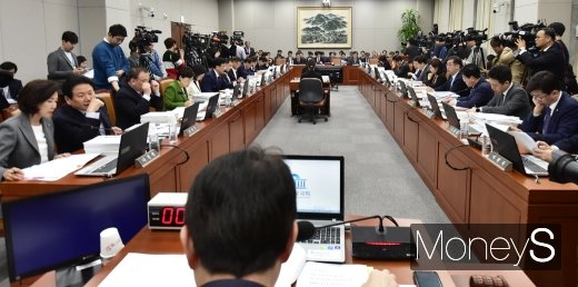 [머니S포토] 국회 운영위 국정감사, 교착상태에 빠진 한반도 평화