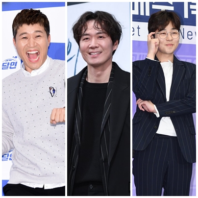 오는 12월 방송 예정인 KBS 예능프로그램 '1박2일' 새 시즌 출연이 확정된 가수 김종민, 배우 연정훈, 래퍼 딘딘(왼쪽부터). /사진=머니S, 뉴스1 DB