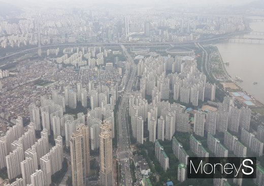 서울 송파구 일대 아파트 밀집 지역. /사진=김창성 기자