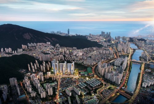 새 아파트 희소한 부산… KCC건설, 프리미엄 아파트 선봬