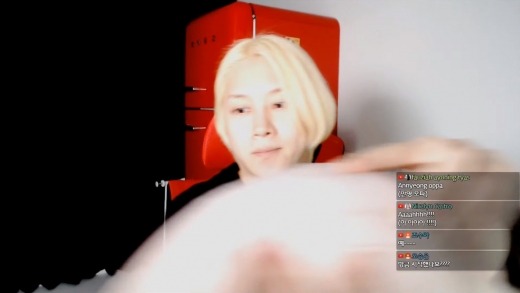 김희철 고양이. /사진=김희철 유튜브 방송캡처