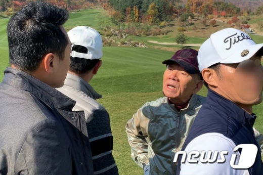 전두환 영상 속 모습. /사진=뉴스1(임한솔 정의당 부대표 제공)    