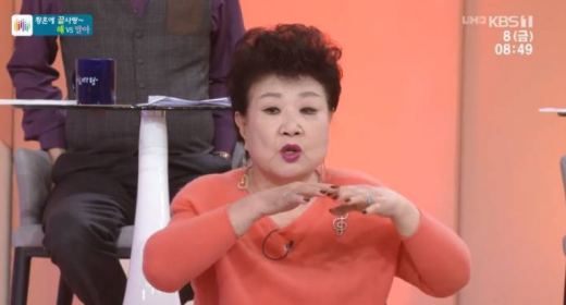 가수 현미. /사진=KBS '아침마당' 방송화면 캡처
