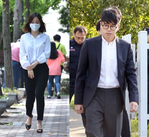 황하나(왼쪽) 이선호. /사진=뉴시스    