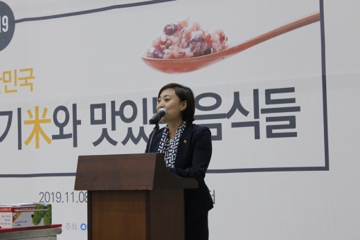 안혜영 경기도의회 부의장, '경기米와 맛있는 음식들' 특별기획전 참석. / 사진제공=경기도의회