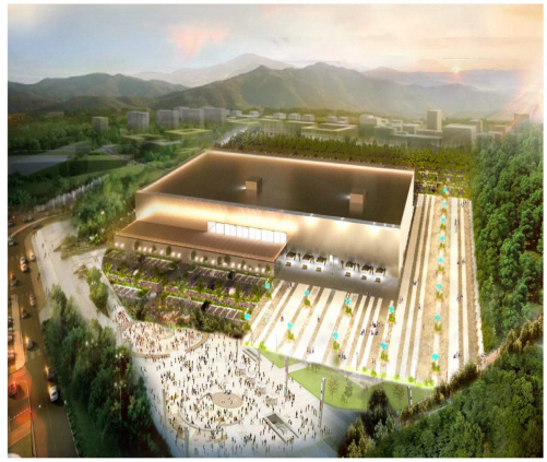 한국수영진흥센터 조감도/사진제공=광주광역시