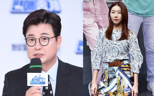 방송인 김성주(왼쪽)와 모델 한혜진. /사진=머니S DB