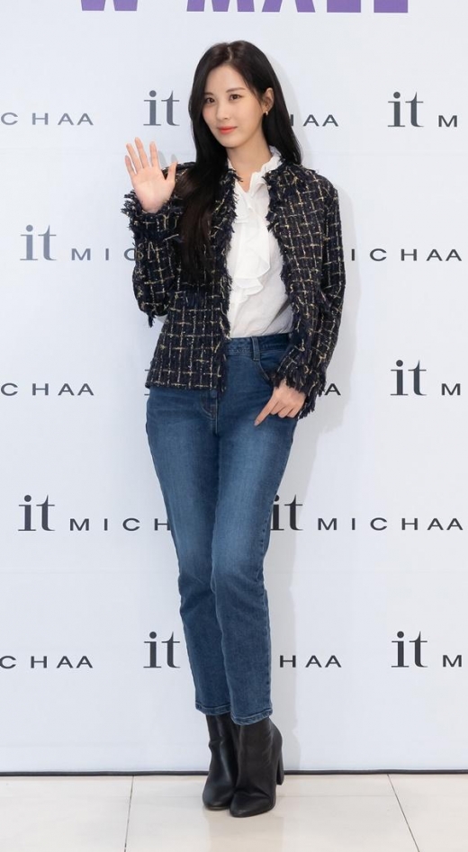 소녀시대 서현, 트위드 재킷입고 '고혹적인 여신' 매력