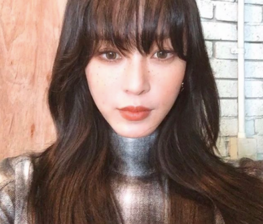 한예슬 주근깨. /사진=한예슬 인스타그램 캡처  