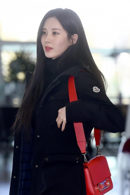 [★공항패션] 소녀시대 서현, 섹시 '블랙 퀸' 등극