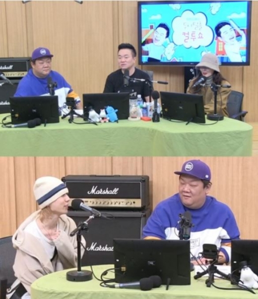/사진=SBS 보이는라디오 방송화면 캡처