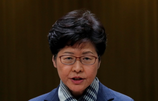 캐리 람 홍콩 행정장관. /사진=로이터