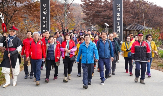 광주시 주민자치위원, 한양삼십리누리길 답사. / 이하 사진제공=과주시