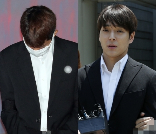 가수 정준영(왼쪽)과 최종훈. /사진=뉴스1