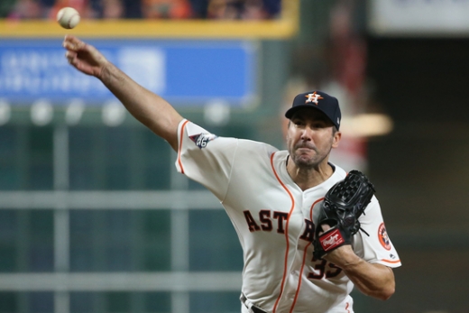 2019 메이저리그 아메리칸리그 사이영상 수상자인 휴스턴 애스트로스 투수 저스틴 벌랜더. /사진=로이터