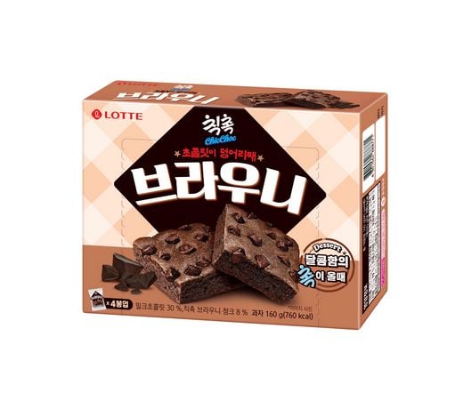 롯데제과, 칙촉의 새로운 변신 ‘칙촉 브라우니’ 출시
