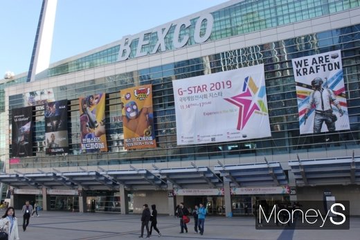 지스타 2019가 열린 부산 벡스코 전시장. /사진=채성오 기자