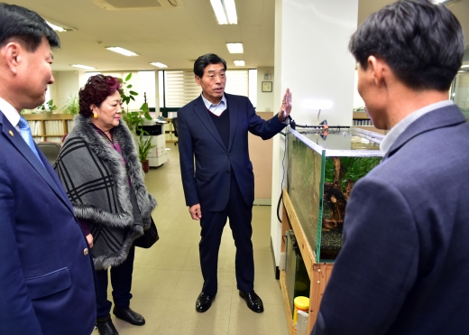 ‘기업SOS 이동시장실’. / 사진제공=안산시