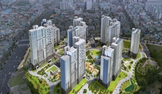 /사진=대전 '목동 더샵 리슈빌'의 조감도