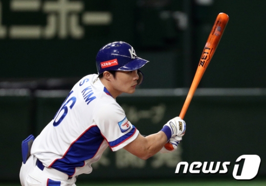 한국 야구 국가대표팀 야수 김하성. /사진=뉴스1
