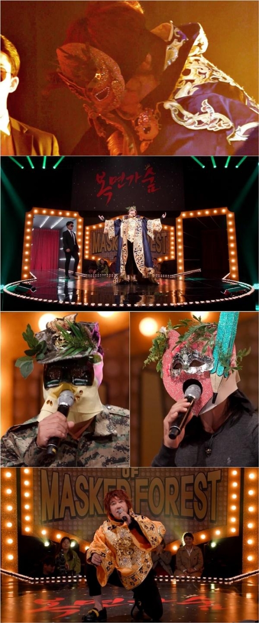 '마리텔V2' 김장훈, ‘복면가숲’ 파이널 무대서 '압도적인 존재감'