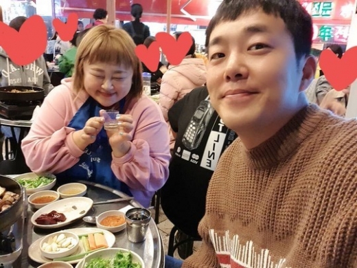 홍윤화 김민기. /사진=홍윤화 인스타그램