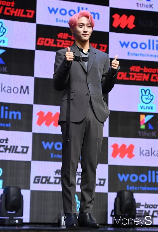 [머니S포토] 골든차일드 홍주찬, 시선 잡는 핑크빛 헤어