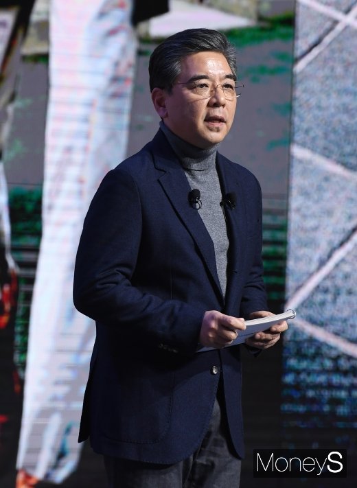 [머니S포토] 정재훈 부사장 '더 뉴 그랜저 신차 발표'